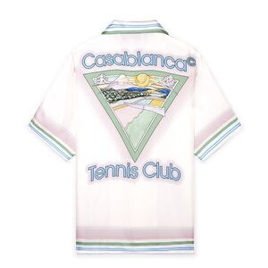 Casablanca White Tennis Club Shirt